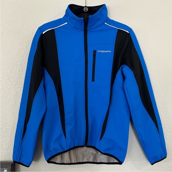 Jackets & Blazers - New! Cycearth Warmup Thermal Softshell Cycling Jacket Wind & Waterproof